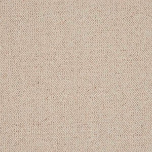 Bismarck - Natural - Brown 13.2 ft. 28 oz. Wool Berber Installed Carpet