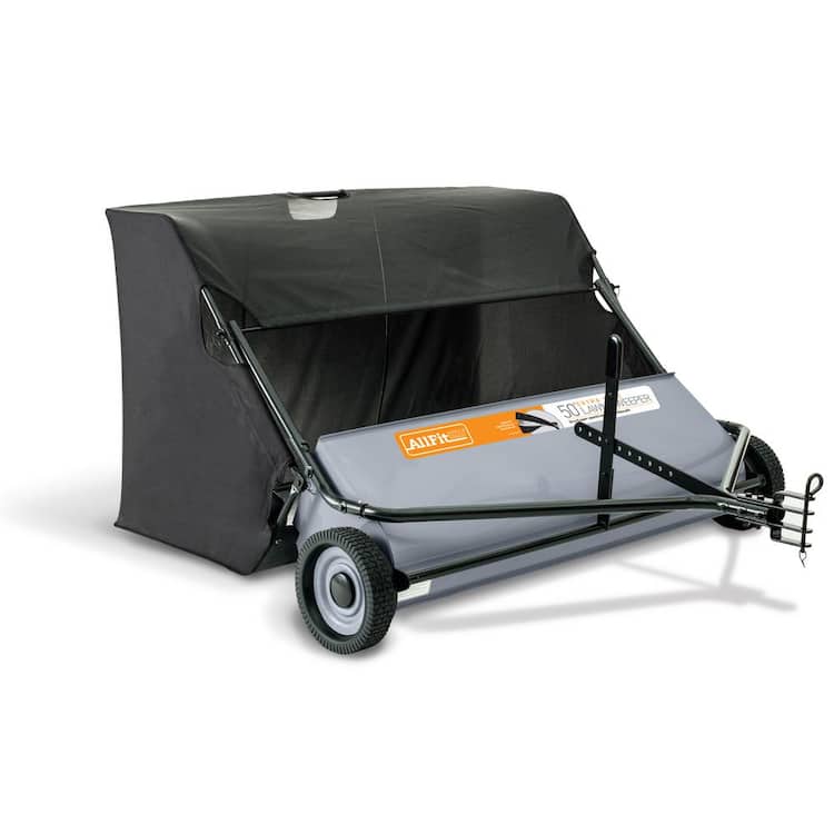 AllFitHD 50 in. 26 cu. ft. Lawn Sweeper