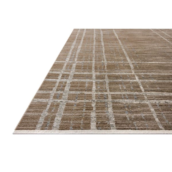 Wade Brown/Stone 2 ft. 3 in. x 3 ft. 10 in. Contemporary Accent Rug