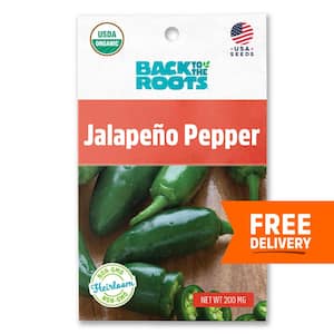 Organic Jalapeno Pepper Seed (1-Pack)