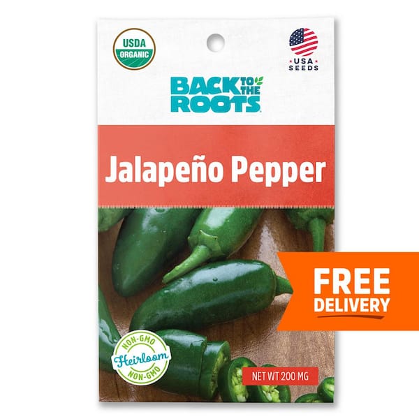Back to the Roots Organic Jalapeno Pepper Seed (1-Pack)