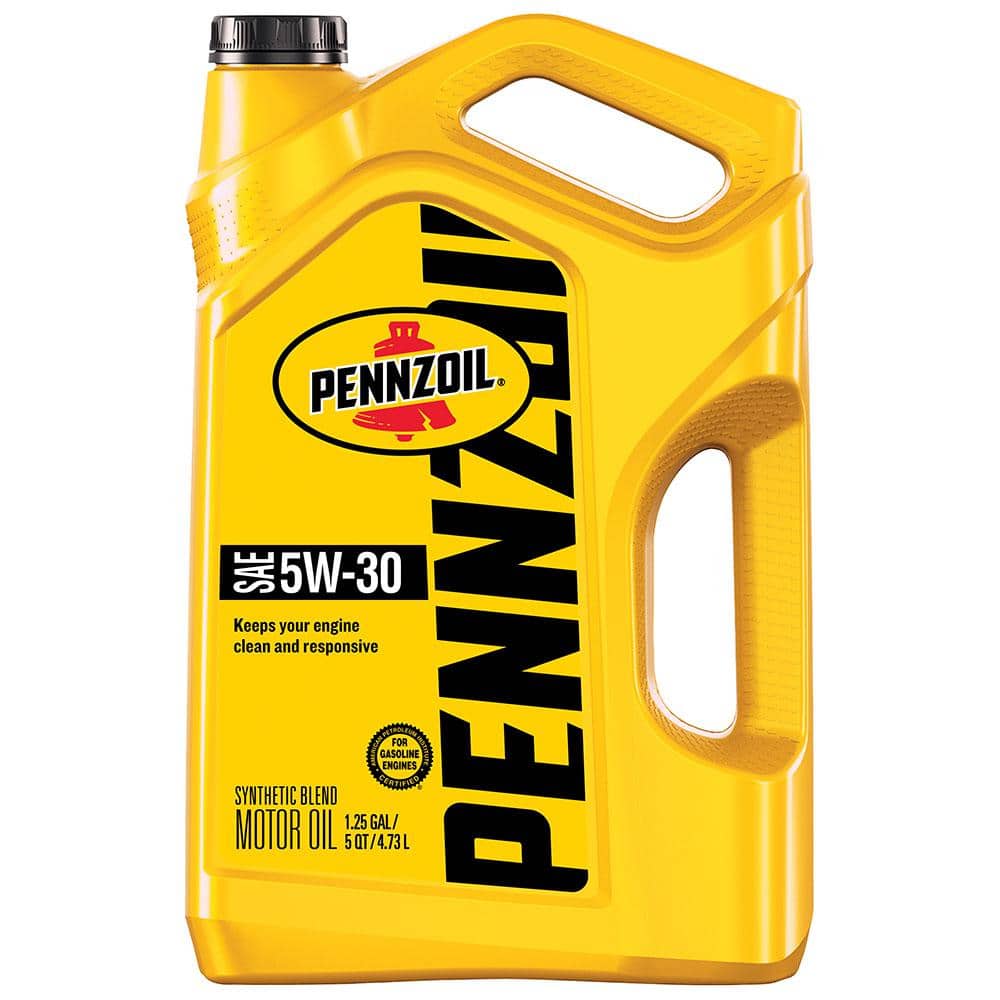 Pennzoil SAE 5W-30 Motor Oil 5 Qt. 550045208 - The Home Depot