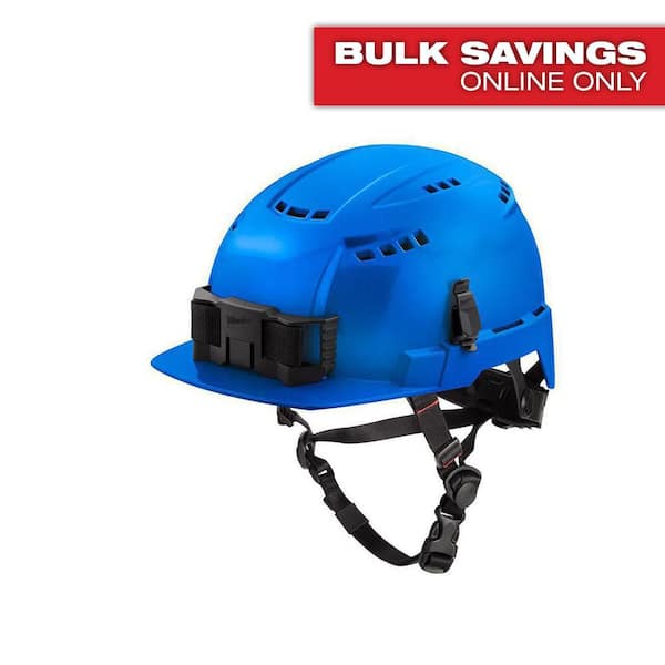 Milwaukee BOLT Blue Type 2 Class C Front Brim Vented Safety Helmet