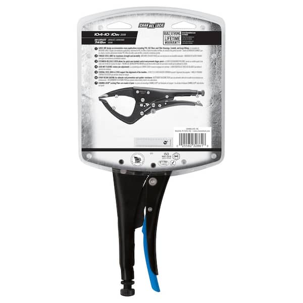 Channellock 10 in. Large Jaw Locking Pliers 104-10 - The Home Depot