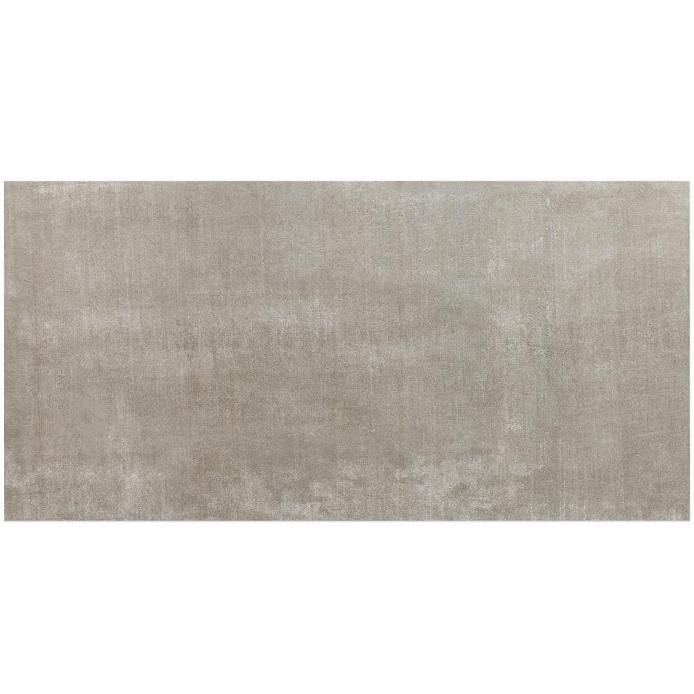 Essential Silver Matte Porcelain Wall & Floor Tile 12" x 24"