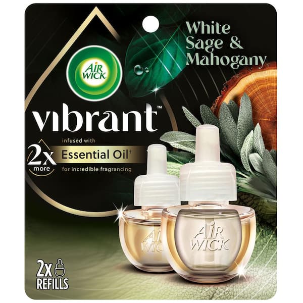 Vibrant White Sage and Mahogany Automatic Air Freshener Refill (2-Count)