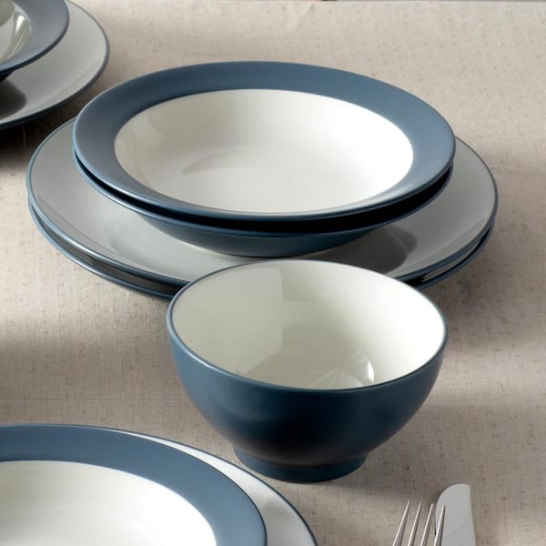 Noritake Colorwave Blue 5.75 in., 20 fl. oz. (Blue) Stoneware Rice