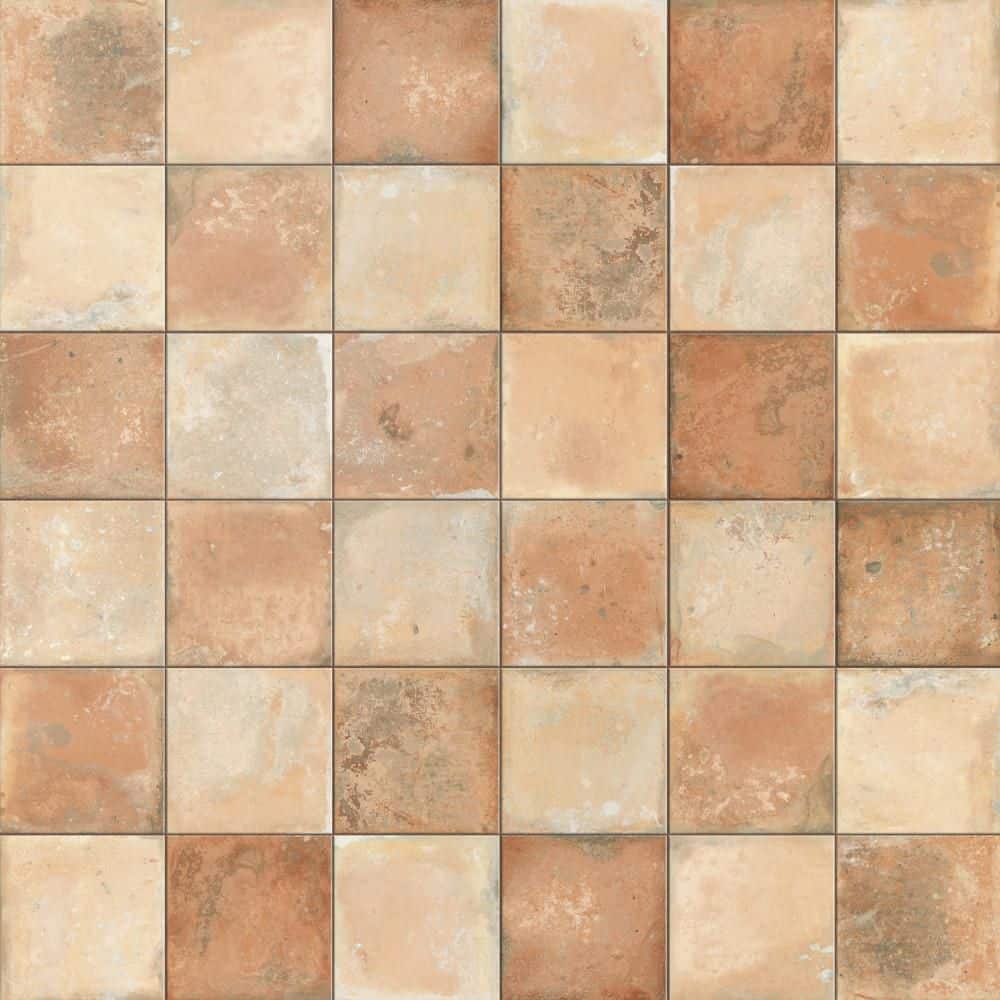 Kings Storia Decora Checker 9 in. x 9 in. Porcelain Floor and Wall Tile (7.15 sq. ft./Case) price history on PriceWatchPro