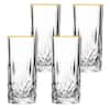 Gibson Home Great Foundations Tumbler and Double Old-Fashioned Glass Set in  Square Pattern (16-Pack) 985100104M - The Home Depot