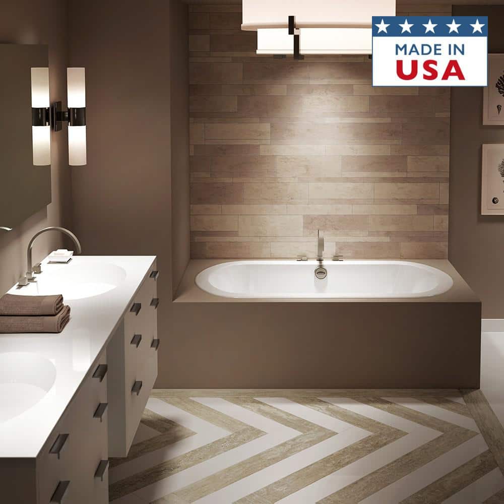 Anza™ 72" x 42" Drop in Soaking Bathtub
