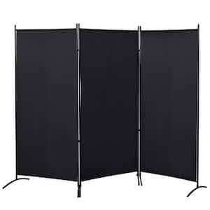 3-Panel Folding Screen Room Divider Privacy Partition Indoor Outdoor
