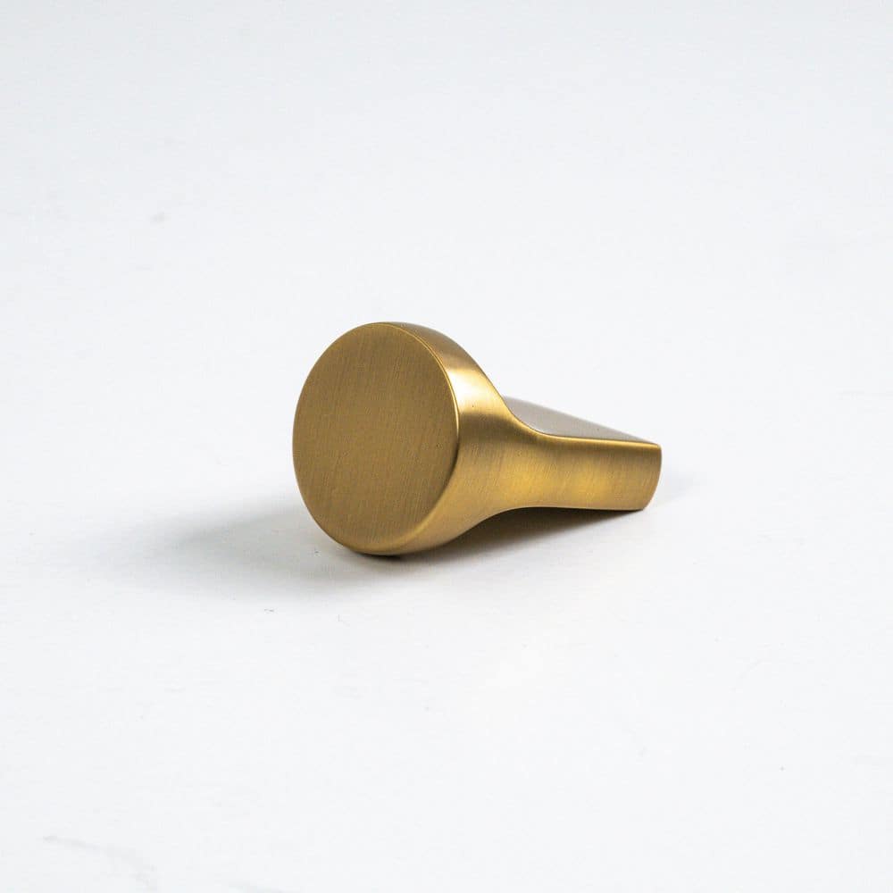 Ainsley Cabinet Knob 1.26 in. Round Brushed Gold 1-Pack price history on PriceWatchPro