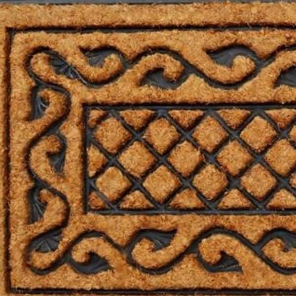 36 in. x 24 in. Coir Outdoor Door Mat
