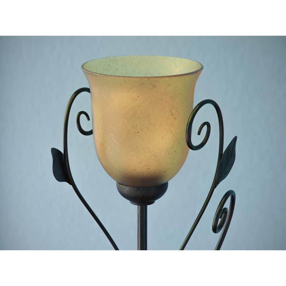 Arbor Oil Rubbed Bronze Adjustable Table Torchiere Lamp