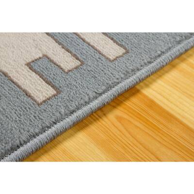 Willow Grey Southwestern 8 ft. x 10 ft. Area Rug