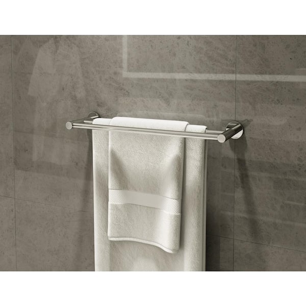 Symmons Dia Wall Mounted Hand Towel Ring in Brushed Bronze 353TR-BBZ - The  Home Depot