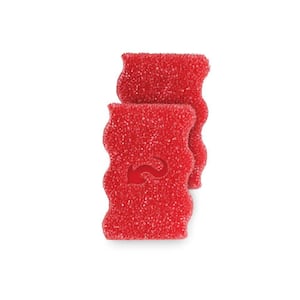 Scrub Devil, 2.25 in. Sponge, 2-Count