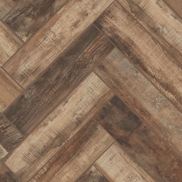 Florida Tile Home Collection Wind River Beige 6 in. x 24 in. Porcelain Floor and Wall Tile (448 sq. ft. / pallet)