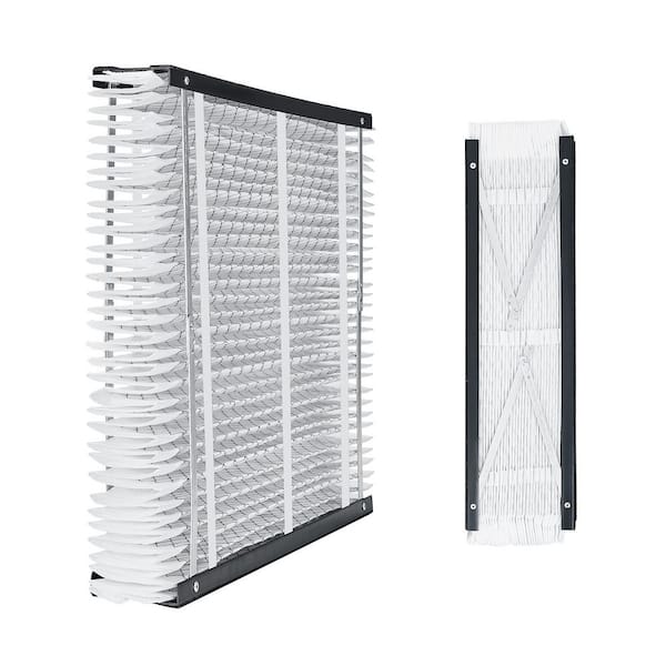 SKYSHALO 20 in. x 25 in. x 4 in. Furnace Filter, MERV 16 HVAC Ac Filters, 12-Month Electrostatic Pleated Air Conditioner Filters