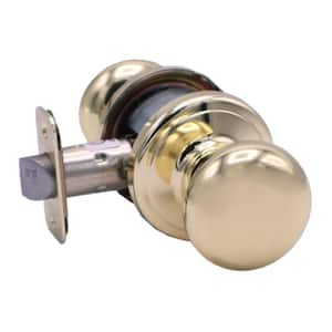 Grade 2 Aubryn Passage (Hall/Closet) Knob Bright Brass