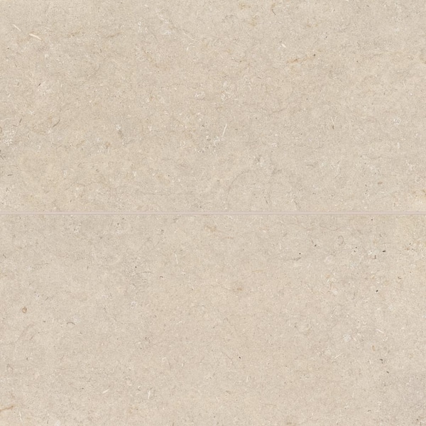 Poetry Stone Rectangle 24 in. x 48 in. Matte Porcelain Field Tile in Beige (15.49 sq. ft./Case)