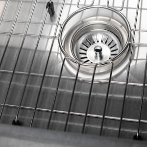 ZLINE Meribel 36" Undermount Single Bowl Sink in DuraSnow Stainless Steel (SRS-36S)