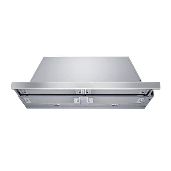 Bosch 500 Series 36 in. Pull-Out Range Hood with Lights in Stainless Steel