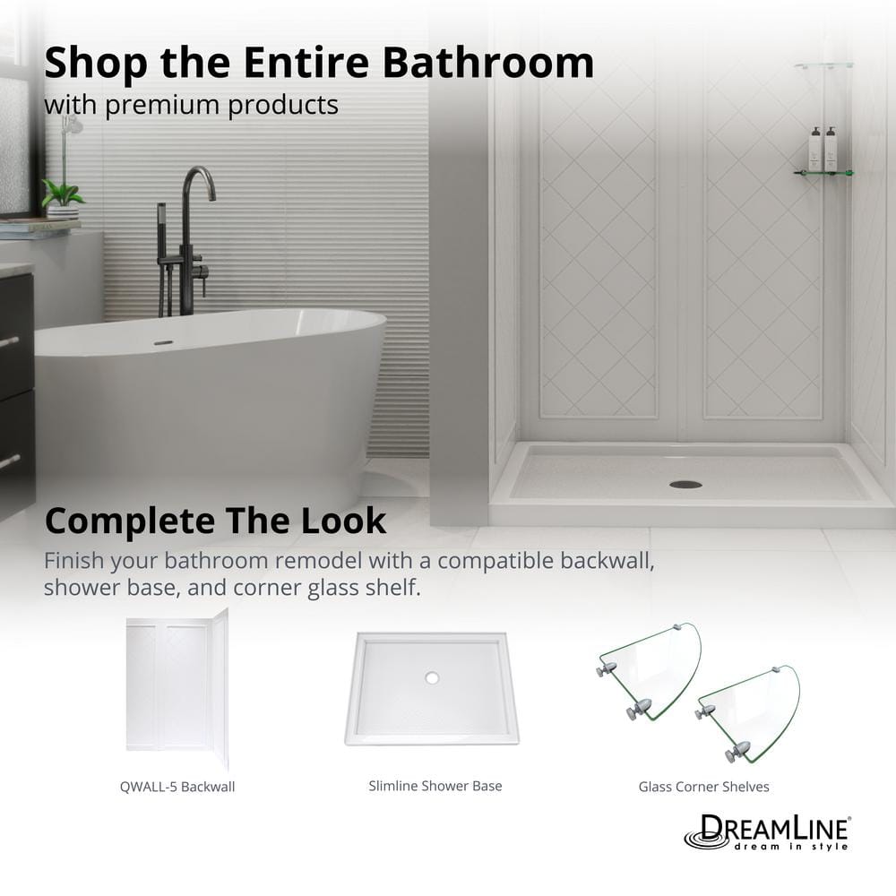 Biscuit Rectangular Acrylic Single Threshold Shower Base
