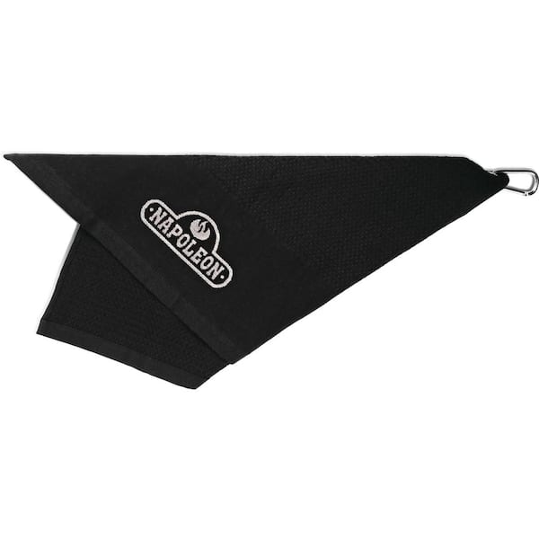 PRO Black 100% Cotton Grill Towel Cooking Accessory