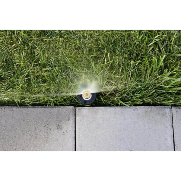 Orbit 4 in. Professional Pop-Up Spray Head Sprinkler with Brass Half Pattern  Twin Spray Nozzle 54520 - The Home Depot