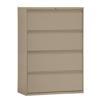 4 Drawer Full Pull Lateral File Cabinet, File Cabinet Hardware