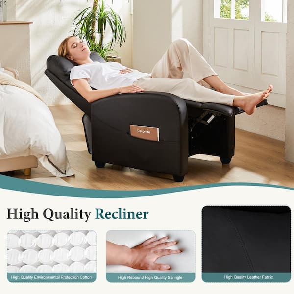 Quality leather deals recliners