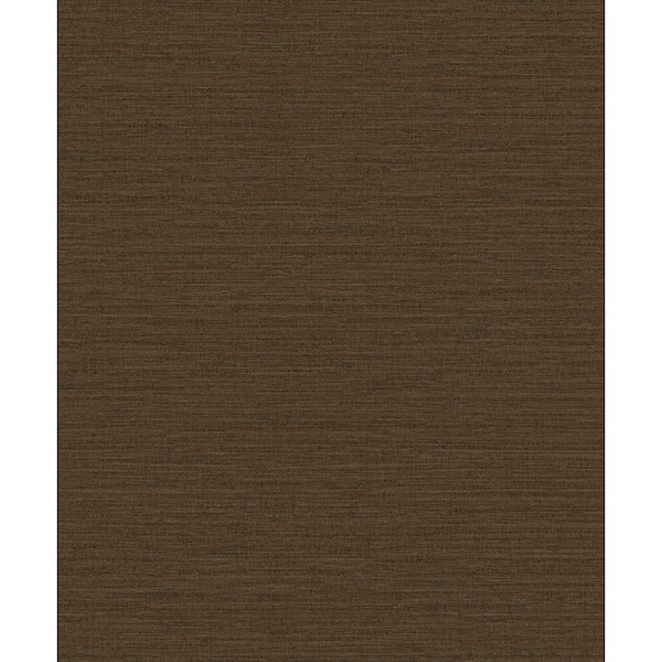 Unbranded Boutique Collection Brown Shimmery Weave Non-pasted Paper on Non-woven Wallpaper Sample