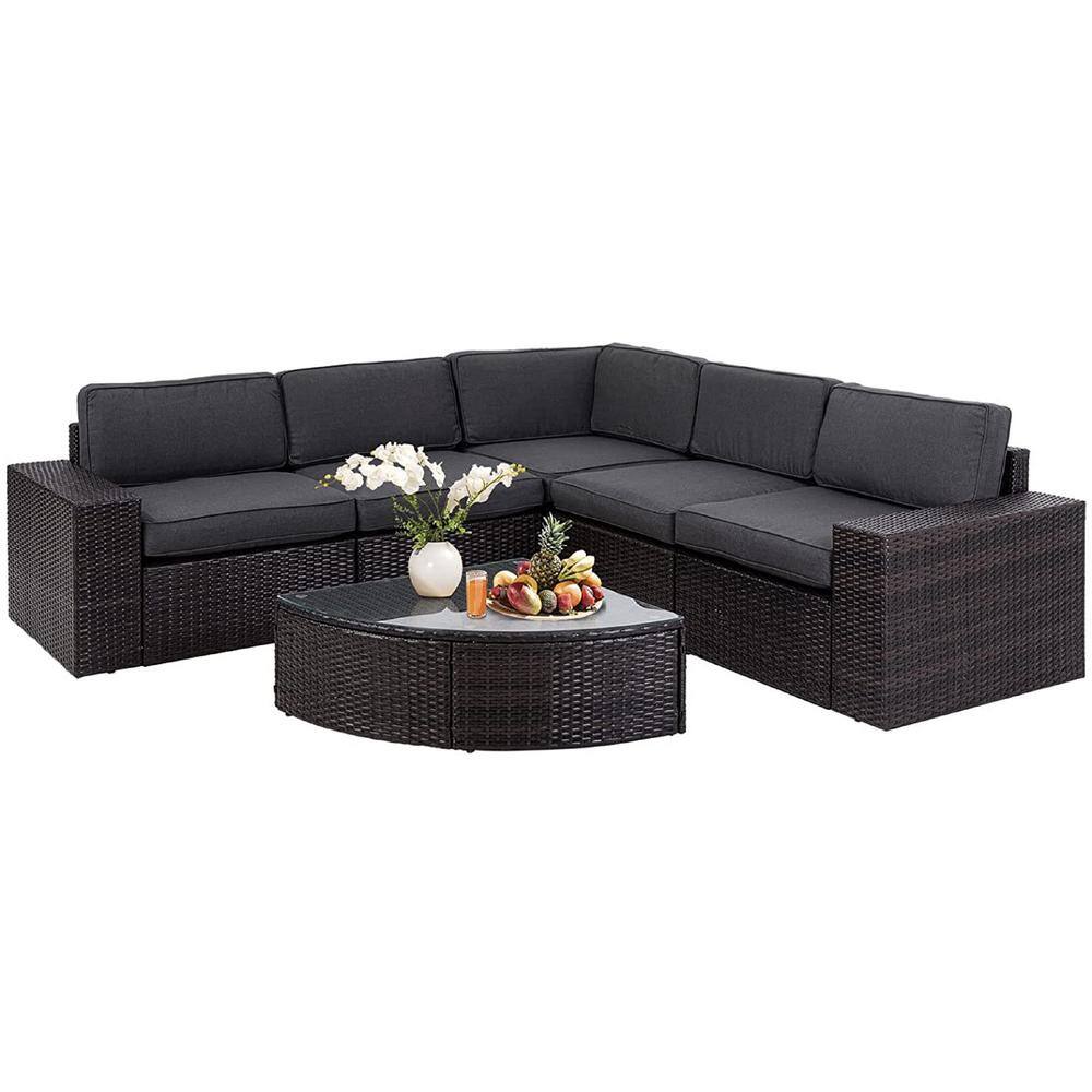 suncrown 6 piece sectional