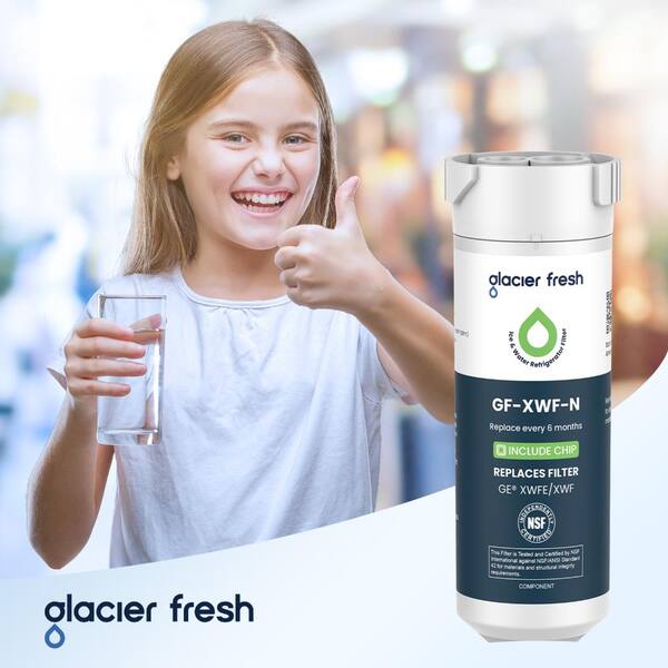 Gagle ‎– Get Fresh!!!❗️ Glacier Fresh XWFE Refrigerator Water Filter for GE(with chip)-1