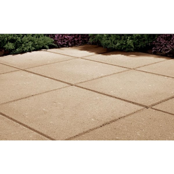 15.75 in. x 15.75 in. x 1.75 in. Sand Tan Concrete Step Stone (90- Piece Pallet)