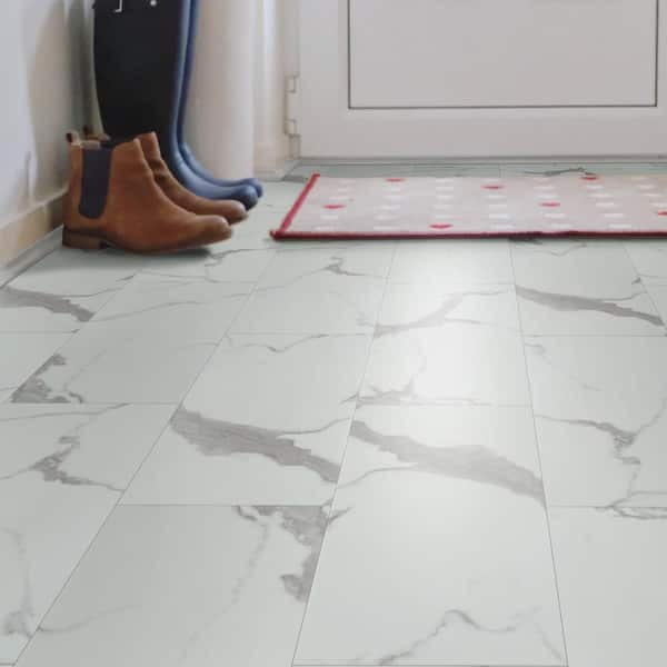 Luvanto Design Carrara White LVT Luxury Vinyl Flooring 3.34m²/pack