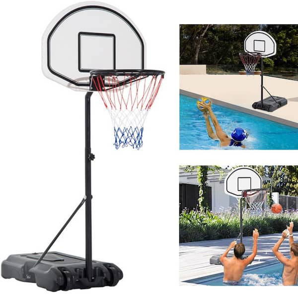 Winado 7 ft. to 10 ft. H Adjustable Basketball Hoop for Indoor/Outdoor Kids  Youth Playing 604339504446 - The Home Depot