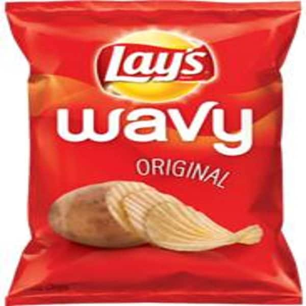 Lay's Wavy 7.75 oz. Potato Chips Regular $3.29 04380 9 - The Home Depot