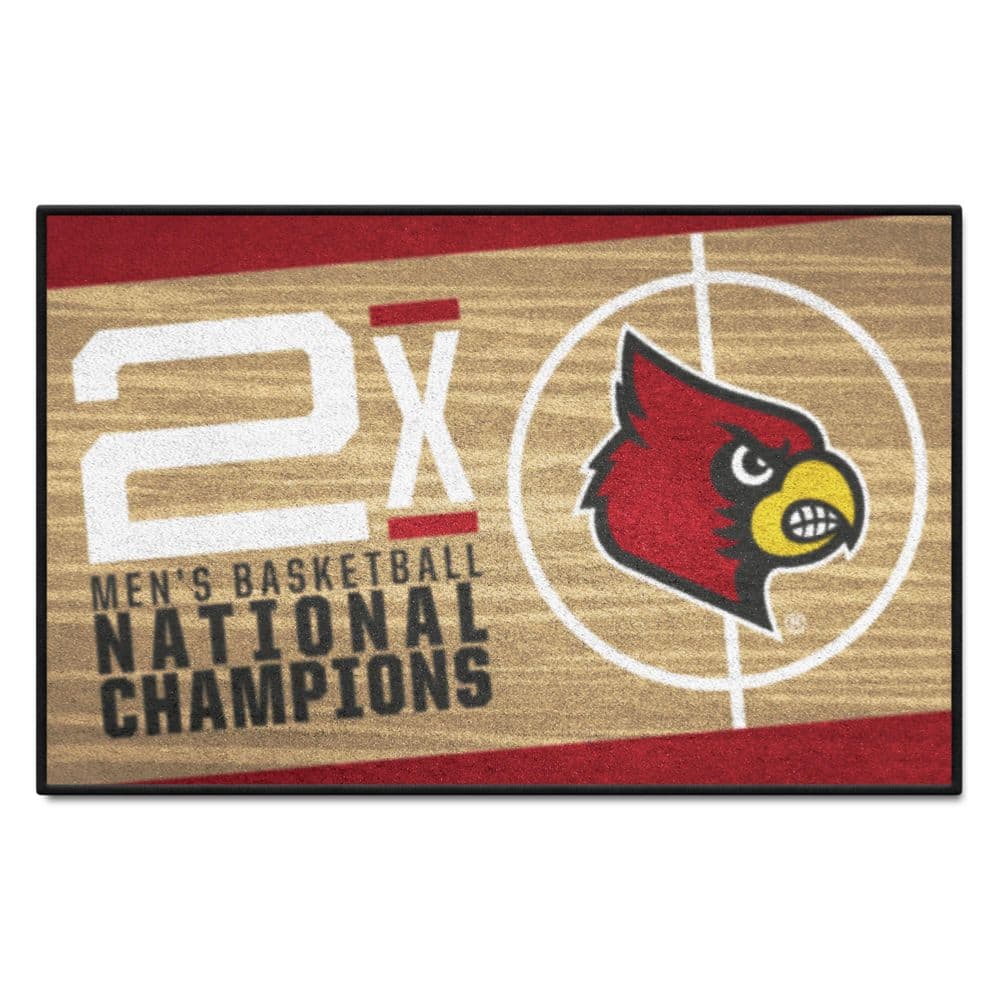 Officially Licensed NCAA Holiday Sweater Mat- University of Louisville