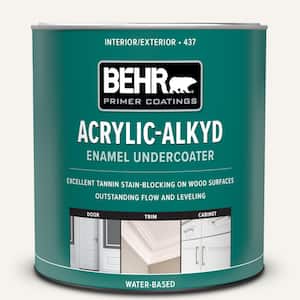 1 qt. White Acrylic Alkyd Interior/Exterior Enamel Undercoater Primer