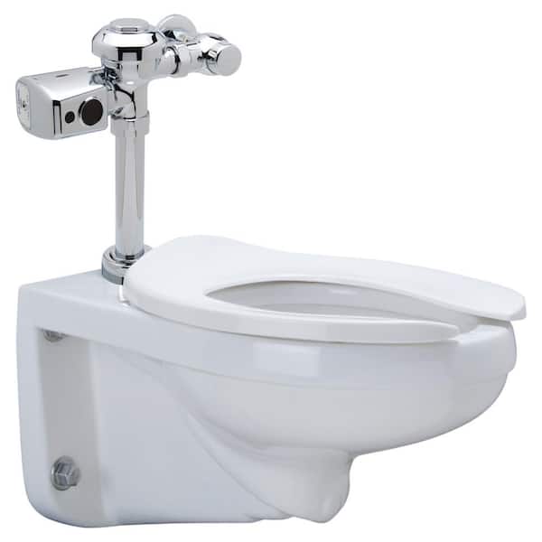 Zurn One Sensor Wall Hung Toilet System with 1.28 GPF Battery Powered Flush Valve