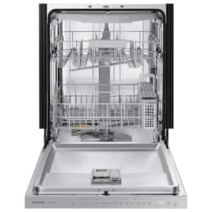 Smart 46 dBA Dishwasher with StormWash and AutoRelease Door in Matte Black