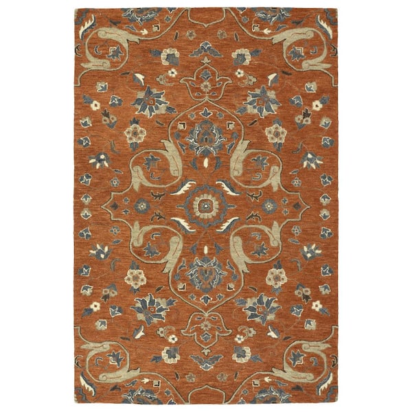 Kaleen Helena 3213 Paprika 10 ft. x 14 ft. Rectangle Residential Indoor Area Rug