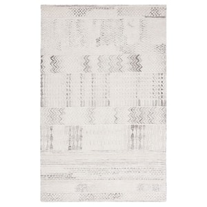 Glamour Natural/Ivory 6 ft. x 9 ft. Geometric Area Rug