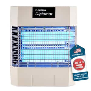 Diplomat Indoor Bug Zapper, 1200 sq. ft. Electric Fly and Insect Killer w/ 80-Watt UV Light and More