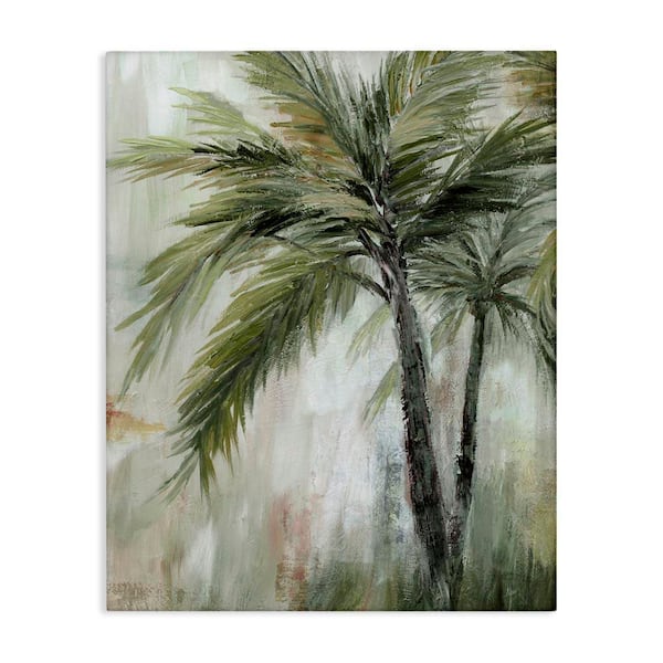 Stupell Industries Abstract Palm Fans by Nan Unframed Nature Graphic Art Print 20 in. x 16 in.