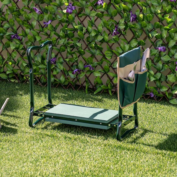 23.2 in. Folding Sturdy Garden Kneeler Pad & Cushion Seat