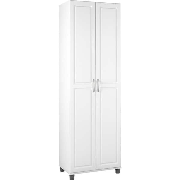 SystemBuild Kendall White Storage Cabinet