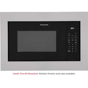 1.6 cu. ft. 21 in Electric Built-In Microwave in Black with Sensor Cook